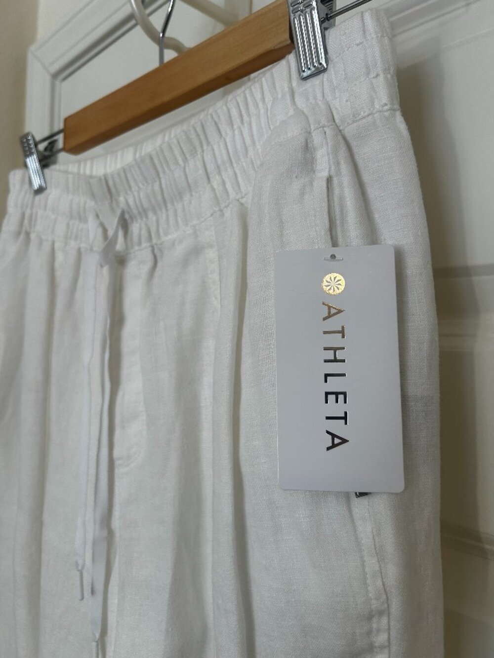 White Linen Pants